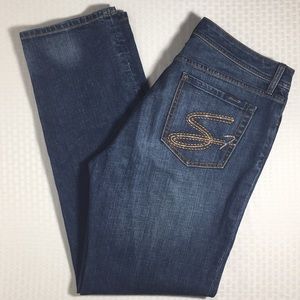Seven7 High Rise Straight Jeans